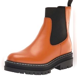 Marc Fisher PATRICK CHELSEA LUGSOLE BOOTIE - Brand New Size 7.5